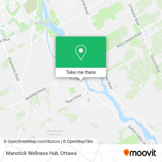 Manotick Wellness Hub plan