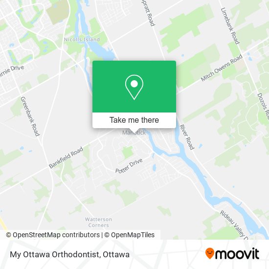 My Ottawa Orthodontist map