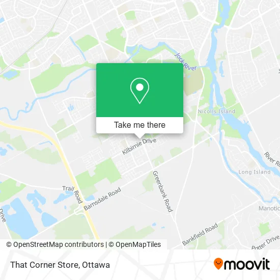 That Corner Store map