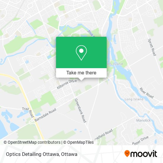 Optics Detailing Ottawa map