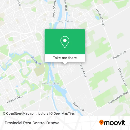 Provincial Pest Contro map