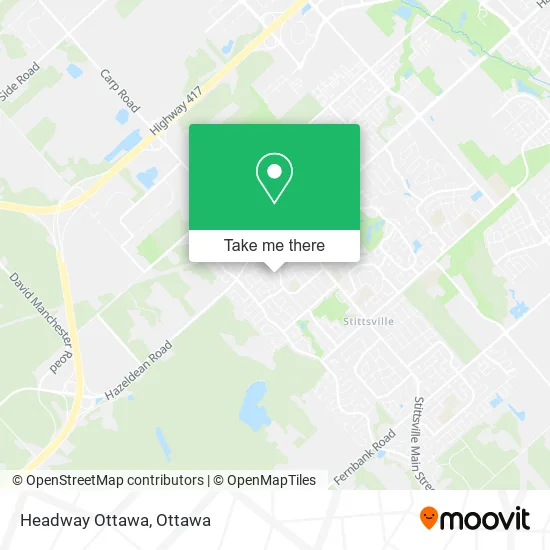 Headway Ottawa map