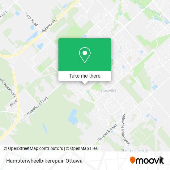 Hamsterwheelbikerepair map