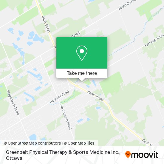 Greenbelt Physical Therapy & Sports Medicine Inc. map