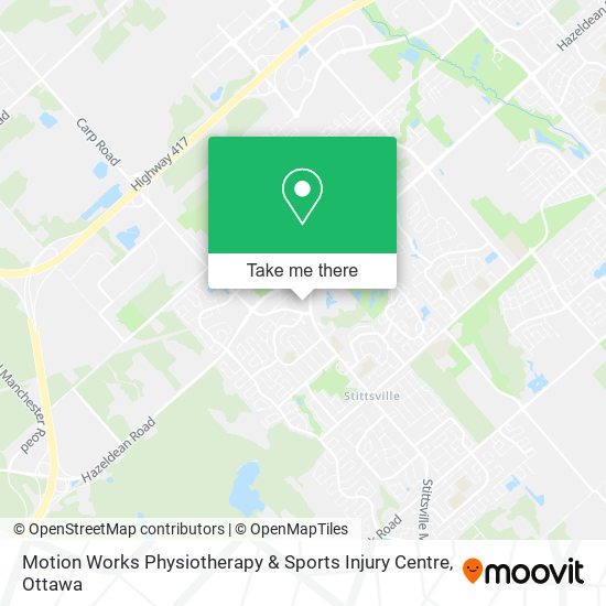 Motion Works Physiotherapy & Sports Injury Centre plan