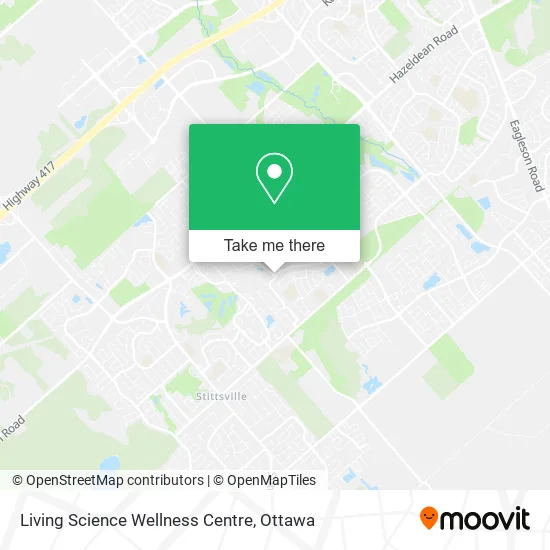 Living Science Wellness Centre map