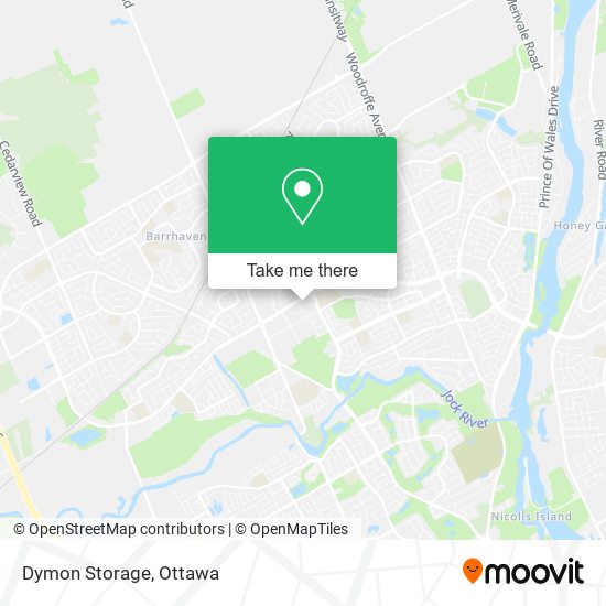 Dymon Storage map