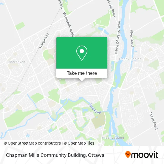 Chapman Mills Community Building plan