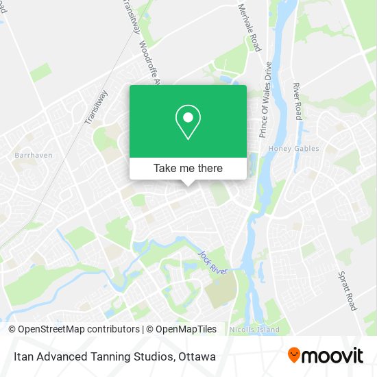 Itan Advanced Tanning Studios map