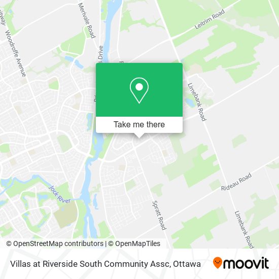 Villas at Riverside South Community Assc map