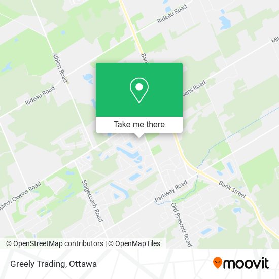 Greely Trading map