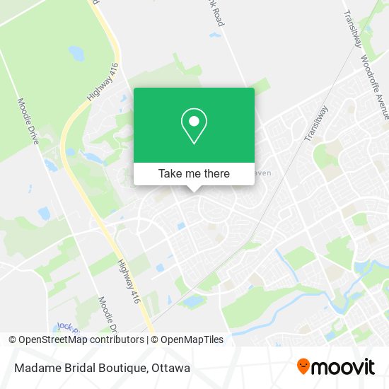 Madame Bridal Boutique map