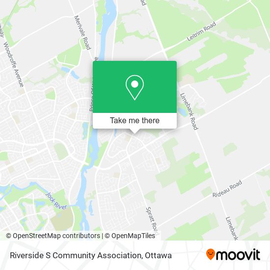 Riverside S Community Association map