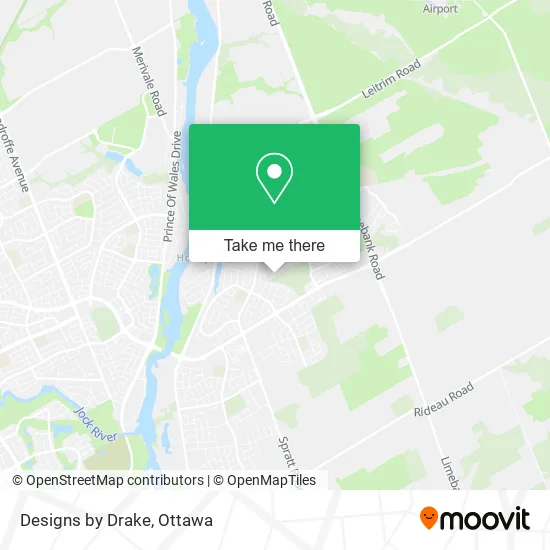 Designs by Drake map