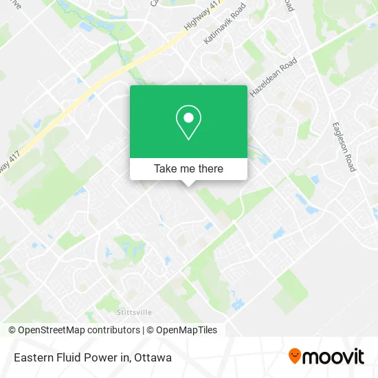 Eastern Fluid Power in map