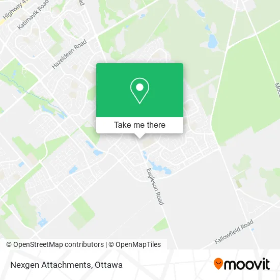 Nexgen Attachments map
