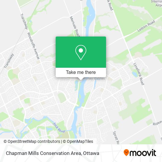 Chapman Mills Conservation Area map