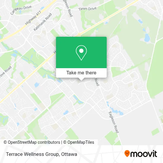 Terrace Wellness Group map