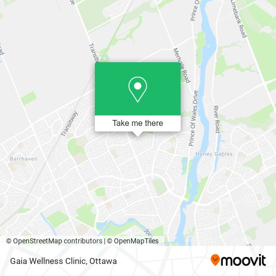 Gaia Wellness Clinic map