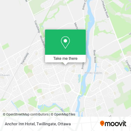 Anchor Inn Hotel, Twillingate map