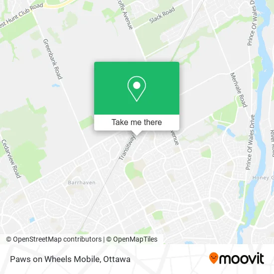 Paws on Wheels Mobile plan