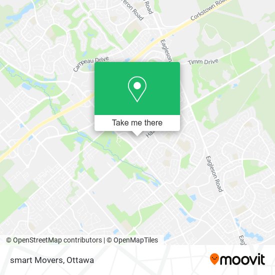 smart Movers map