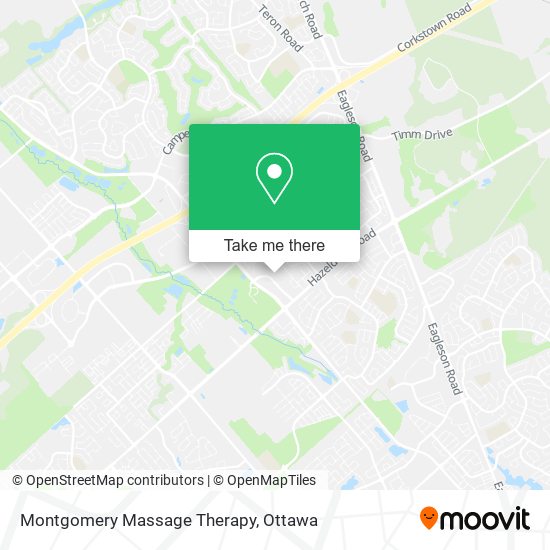 Montgomery Massage Therapy map