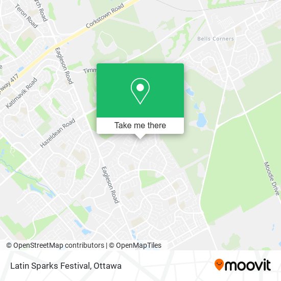 Latin Sparks Festival map