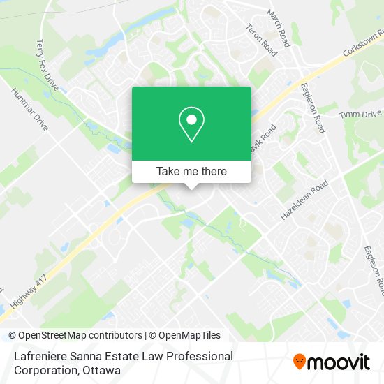 Lafreniere Sanna Estate Law Professional Corporation map