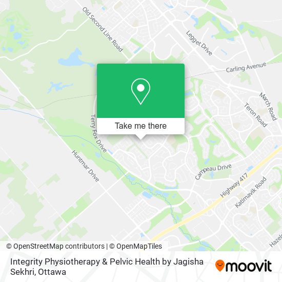 Integrity Physiotherapy & Pelvic Health by Jagisha Sekhri map