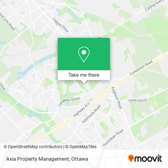 Axia Property Management map