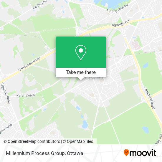 Millennium Process Group map