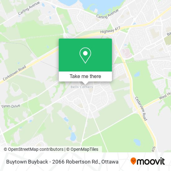 Buytown Buyback - 2066 Robertson Rd. map