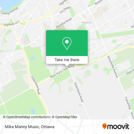 Mike Manny Music map