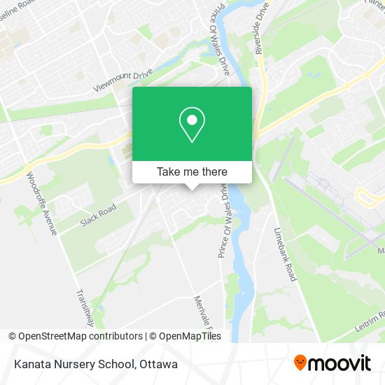 Kanata Nursery School map