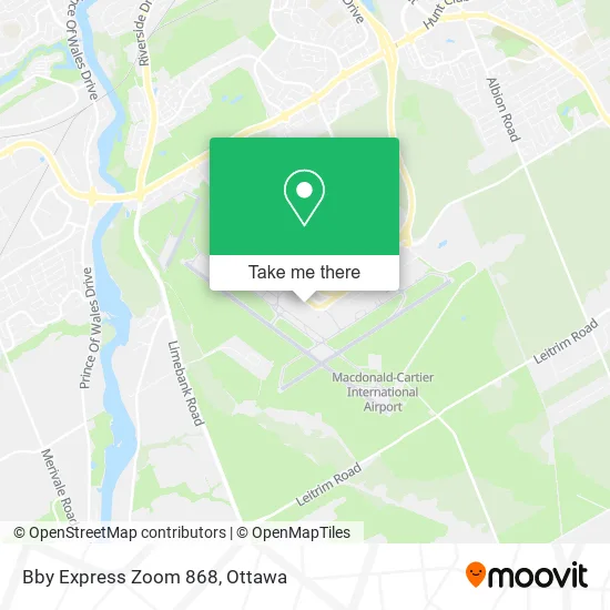 Bby Express Zoom 868 map