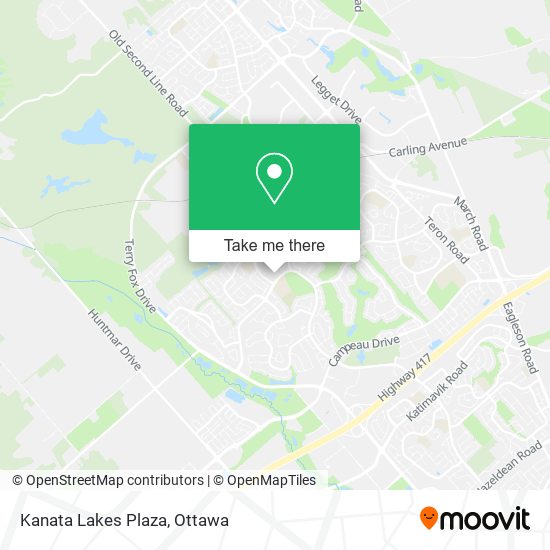 Kanata Lakes Plaza plan