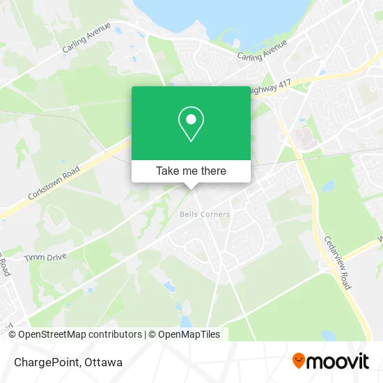 ChargePoint map