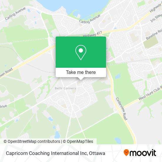 Capricorn Coaching International Inc map