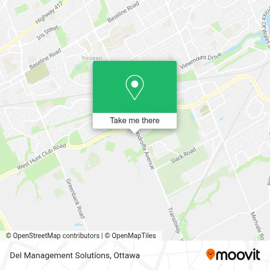 Del Management Solutions map