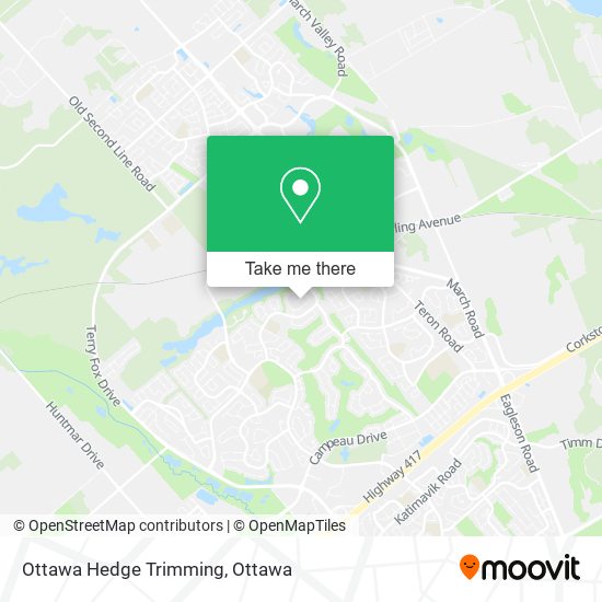 Ottawa Hedge Trimming plan