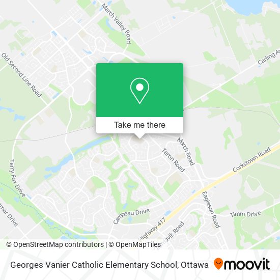 Georges Vanier Catholic Elementary School plan