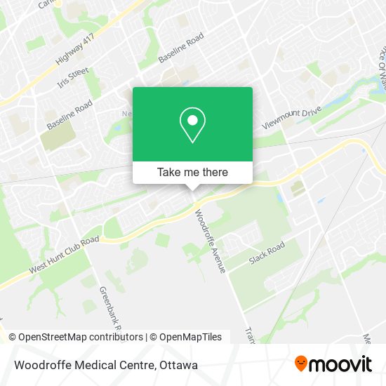 Woodroffe Medical Centre map
