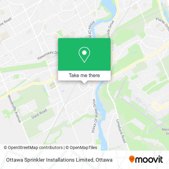 Ottawa Sprinkler Installations Limited plan