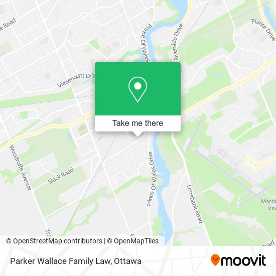 Parker Wallace Family Law map