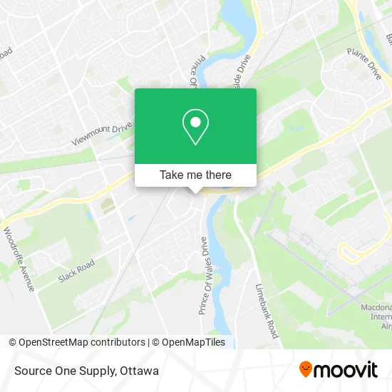 Source One Supply map