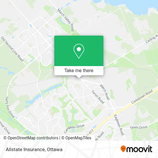 Allstate Insurance map