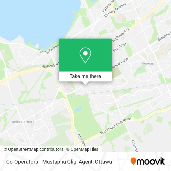 Co-Operators - Mustapha Glig, Agent map