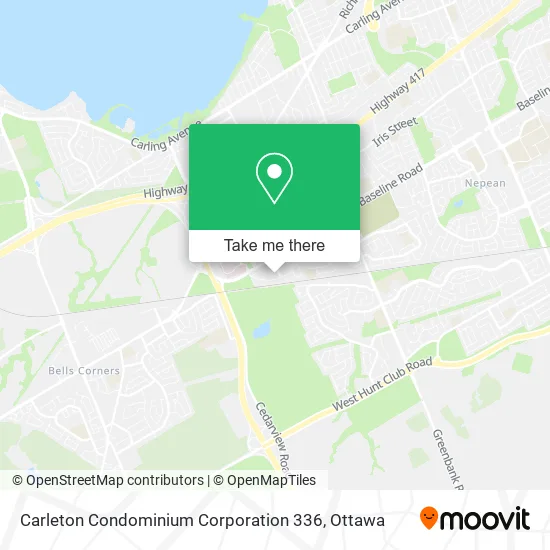 Carleton Condominium Corporation 336 map