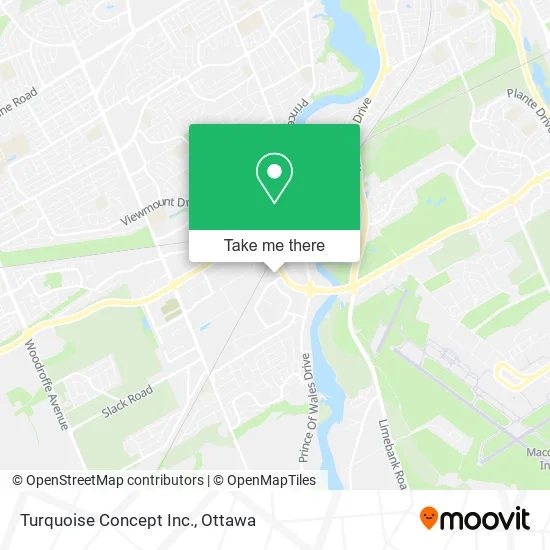 Turquoise Concept Inc. map